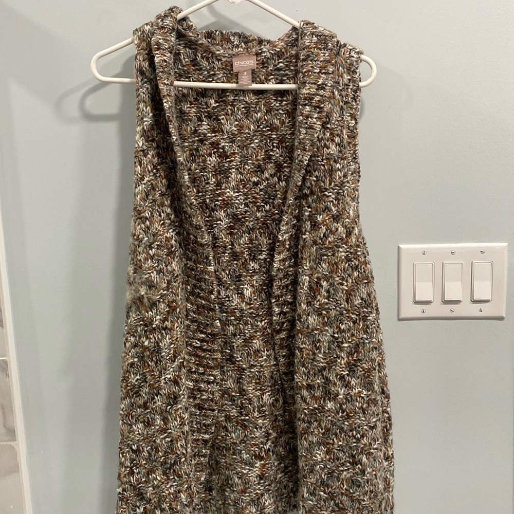 Chicos sweater vest size 3